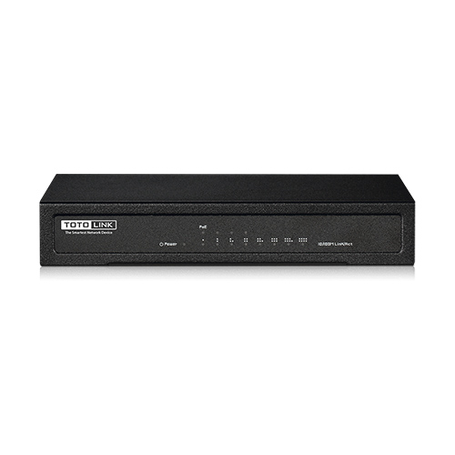 TOTOLINK SW804P 8-Port 10/100Mbps Ethernet Switch with 4-Port PoE
