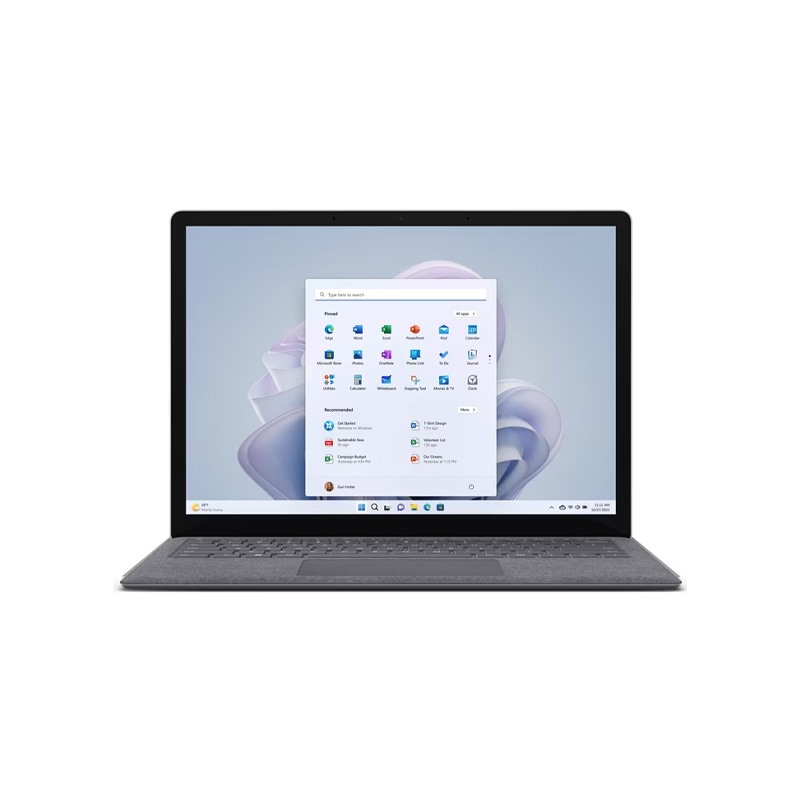 Microsoft Surface Laptop 5 Intel Evo Core i5-1235U 12th Gen Laptop 8GB RAM 256GB SSD 13.5 Inch Multitouch Display Platinum Laptop (QZI-00001)