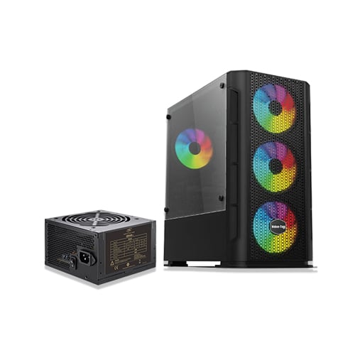 VALUE TOP VT-B700 GAMING CASE & DEEPCOOL DE500 POWER SUPPLY COMBO