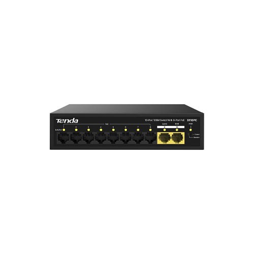 Tenda S110PC 10 Port Unmanaged Desktop Switch
