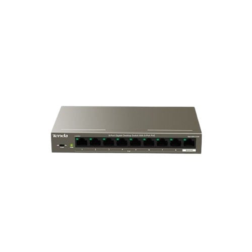 Tenda TEG1109P-8-102W 8-Port PoE 10/100 Mbps Gigabit Desktop Switch