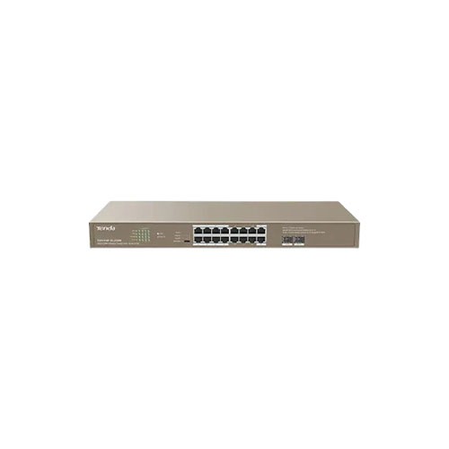 Tenda TEG1118P-16-250W 16GE+2SFP 16 Port Unmanaged PoE Switch