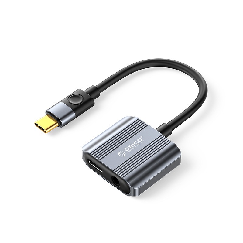 ORICO AXCP-02-BK-BP Type-C to 3.5mm Headphone Charge Adapter Docking Station