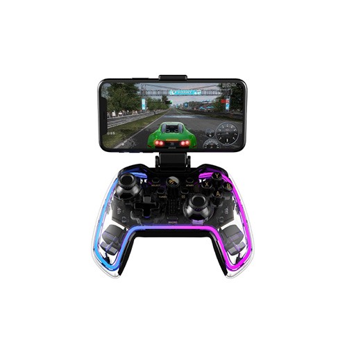 Havit G158BT Pro Transparent RGB Bluetooth Vibration Gamepad
