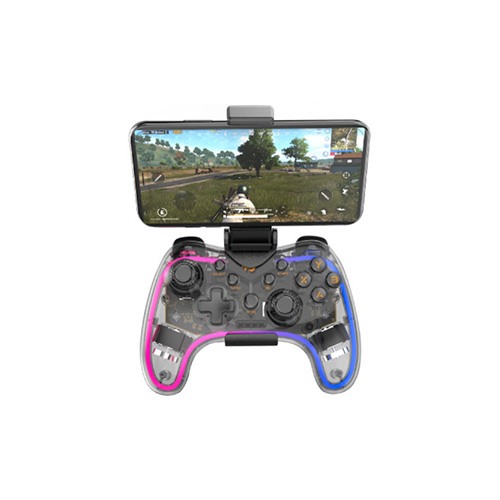 Havit G180BT Transparent RGB Bluetooth Vibration Gamepad