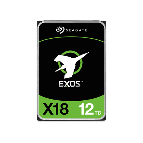 SEAGATE EXOS X18 12TB 7200RPM SATA III 3.5 INCH INTERNAL HDD
