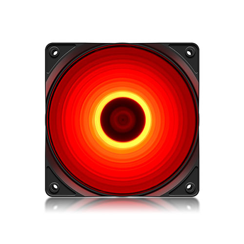 DEEPCOOL RF120R High Brightness Red LED Case Fan