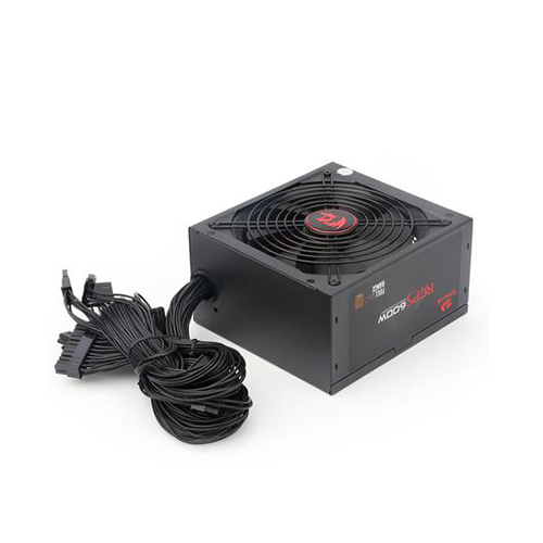 Redragon GC PS002 600W 80 plus bronze non modular Power Supply