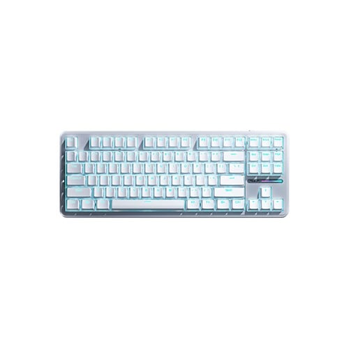 AULA F87 RGB Wired Mechanical Keyboard (White)