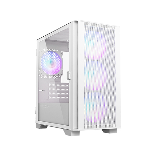 Montech AIR 100 ARGB Micro ATX Case (White)