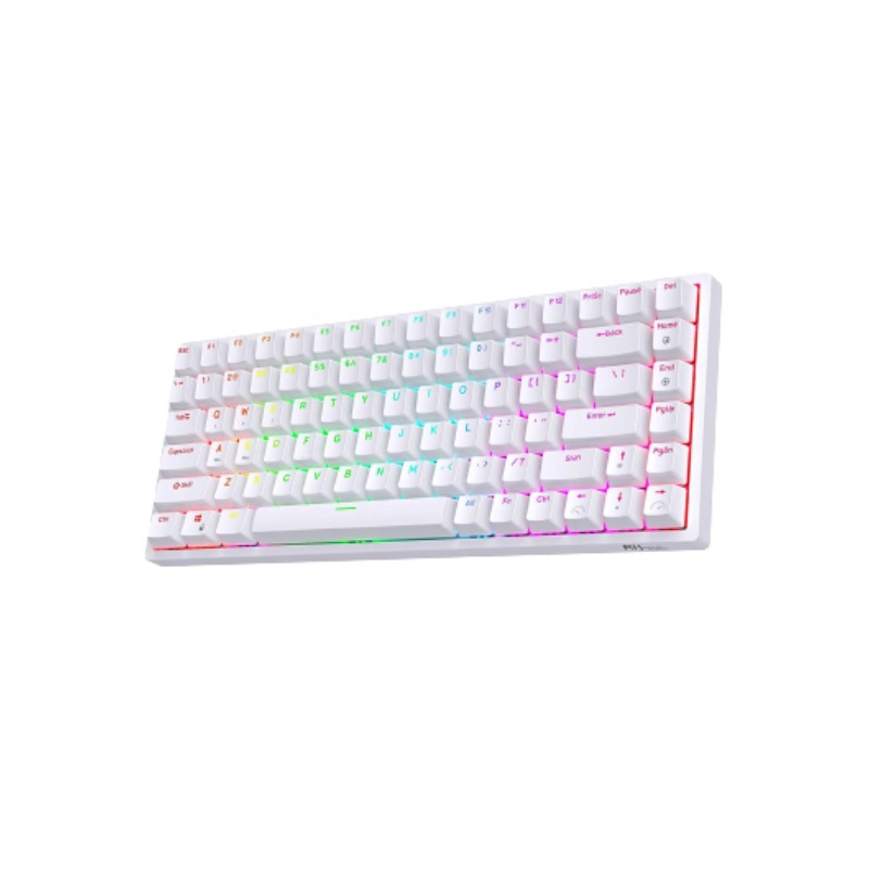 ROYAL KLUDGE RK84 TRI MODE RGB WIRELESS MECHANICAL KEYBOARD( HUANO)