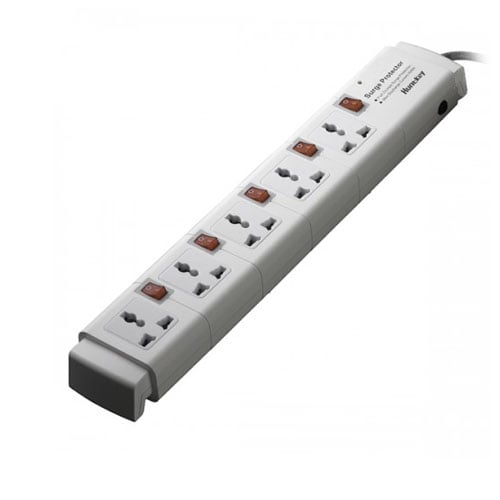 Huntkey PZC504 5 Ports 3 Line Surge Protection Power Strip