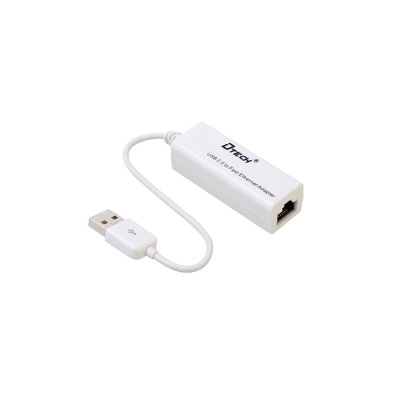 Dtech DT-5036 USB Lan Converter USB to Ethernet Adapter