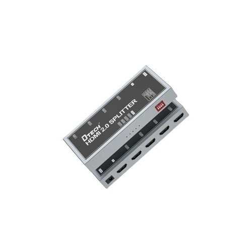 Dtech DT 7214 4K HDMI Splitter (Silver)