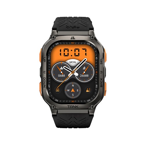 KOSPET TANK M3 ULTRA 1.96-Inch AMOLED Dual GPS Smartwatch