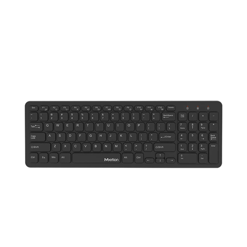 MEETION MT-WK410 WIRELESS ULTRA THIN KEYBOARD (CHOCOLATE)