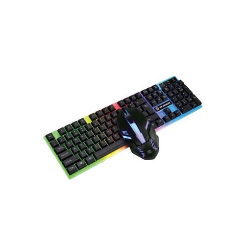 Revenger RKM-24G Suspension Seven Colour Keyboard & Mouse Combo (Black)