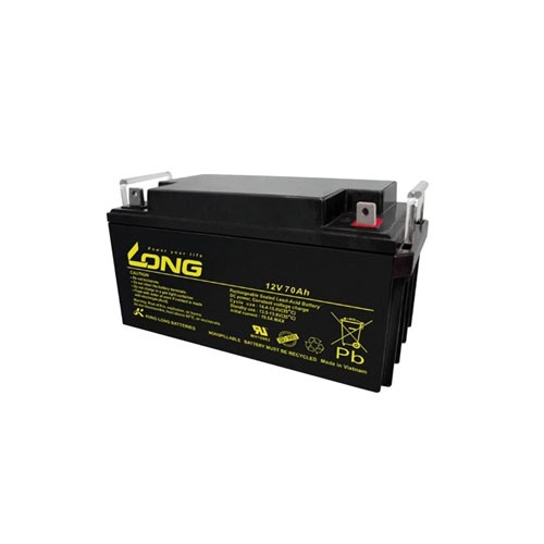 Long 12V 70Ah Rechargeable Sealed Lead Acid Battery for UPS