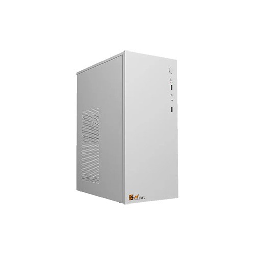 PC Power Pro Box V6 WH With Power Supply MATX Desktop Case