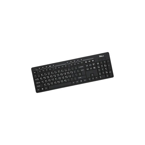 PC Power 602 Office 104 key USB Keyboard (Black)