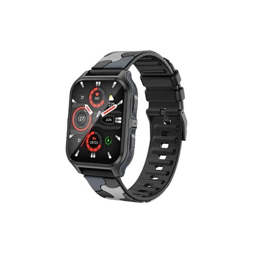 COLMI P73 1.9-Inch Display Bluetooth Calling Smart Watch (Black Camouflage)