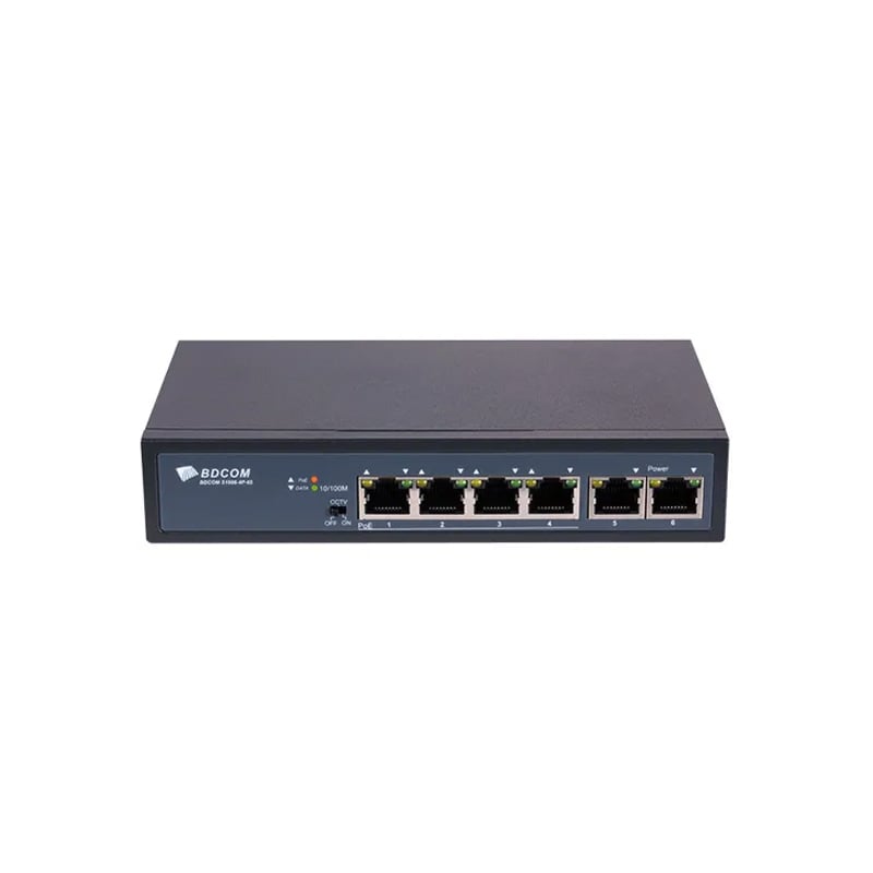 BDCOM S1006-4P 4 PORTS POE SWITCH