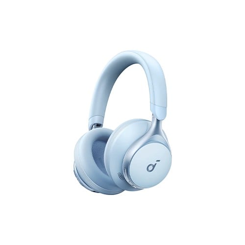 Anker Soundcore Space One Wireless Over-Ear Bluetooth Headset (Blue)