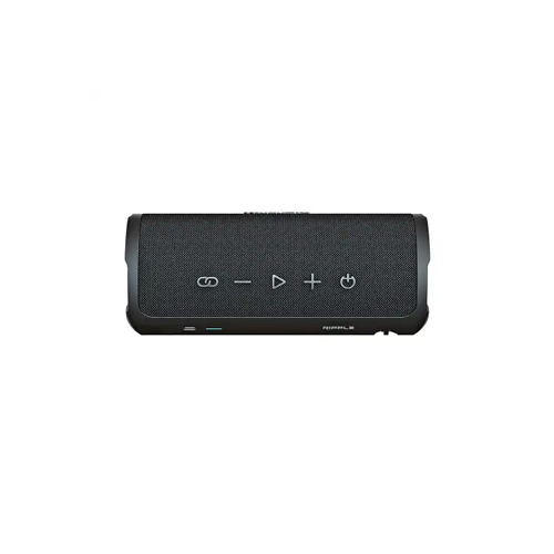 HIFUTURE RIPPLE WATERPROOF PORTABLE WIRELESS SPEAKER BLACK