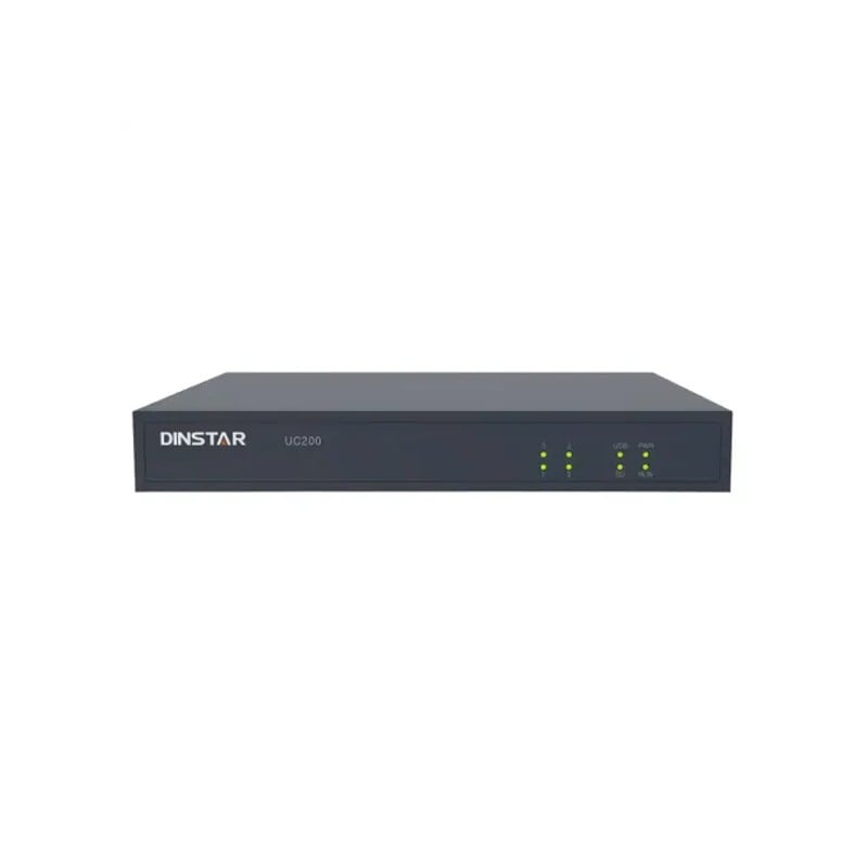 DINSTAR UC200-2S2O VOIP PBX BLACK