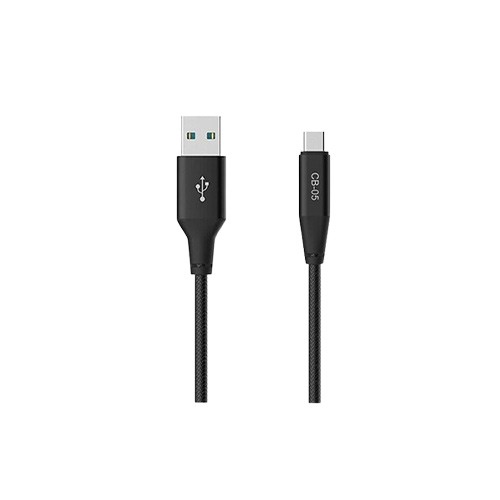 Yison Celebrat CB-05T 1m USB to Type-C Data Cable - Black