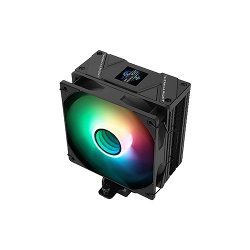 Thermalright Assassin Spirit 120 Vision ARGB CPU Cooler with Display (Black)
