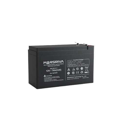 MARSRIVA 12V 7AH ALARM BATTERY  UPS