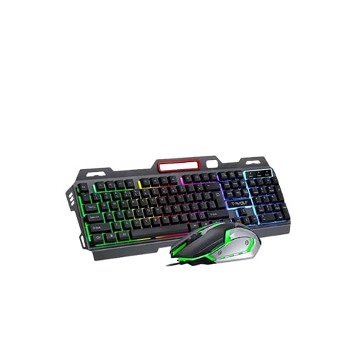 T-Wolf TF600 RGB Gaming Keyboard Mouse Combo