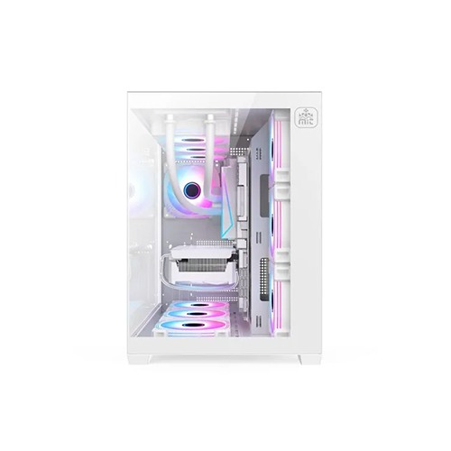 Monarch City Ranger X7 ARGB Mid-Tower ATX Desktop Case (white)