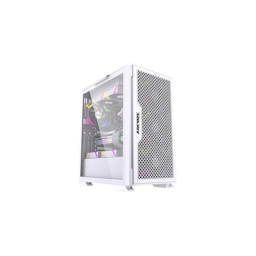ARESZE KT02W E-ATX Mid-Tower Desktop Gaming Case