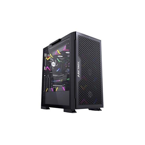 ARESZE KT02B E-ATX Mid-Tower Desktop Gaming Case