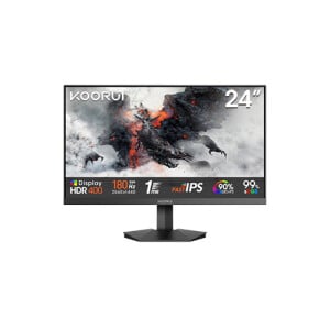 KOORUI MG24H3Q 24-inch 180Hz QHD HDR400 IPS Gaming Monitor