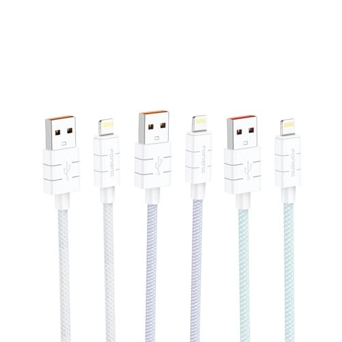 FONENG XS02 Type-C to Lightning 1.2M Braided Cable