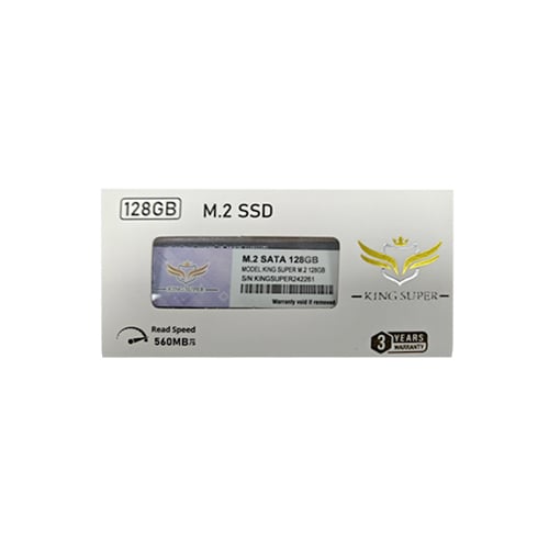 King Super 128GB M.2 PCI-e Gen3 x4 NVME SSD