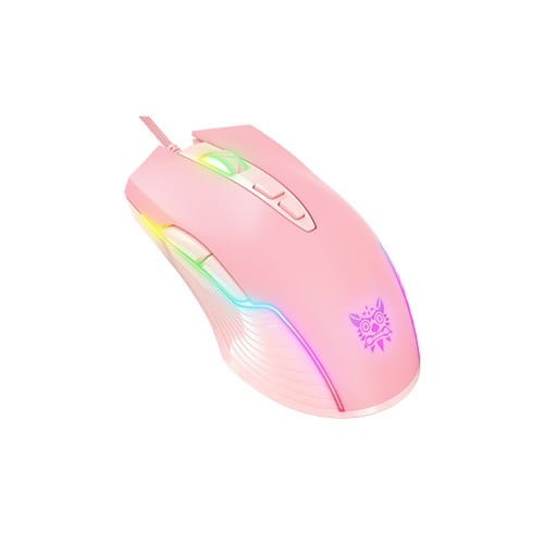 ONIKUMA CW905 6400 DPI Wired Gaming Mouse Pink