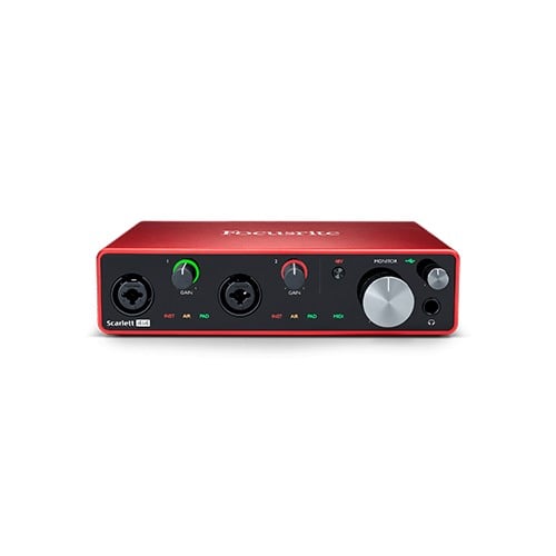 Focusrite Scarlett 4i4 3rd Gen USB Recording Interface